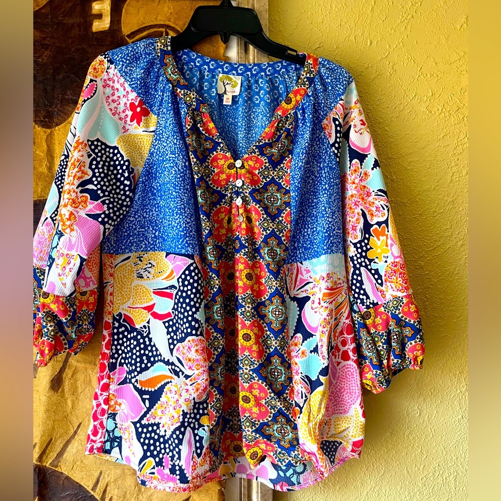 Fig and Flower anthropology shirt.